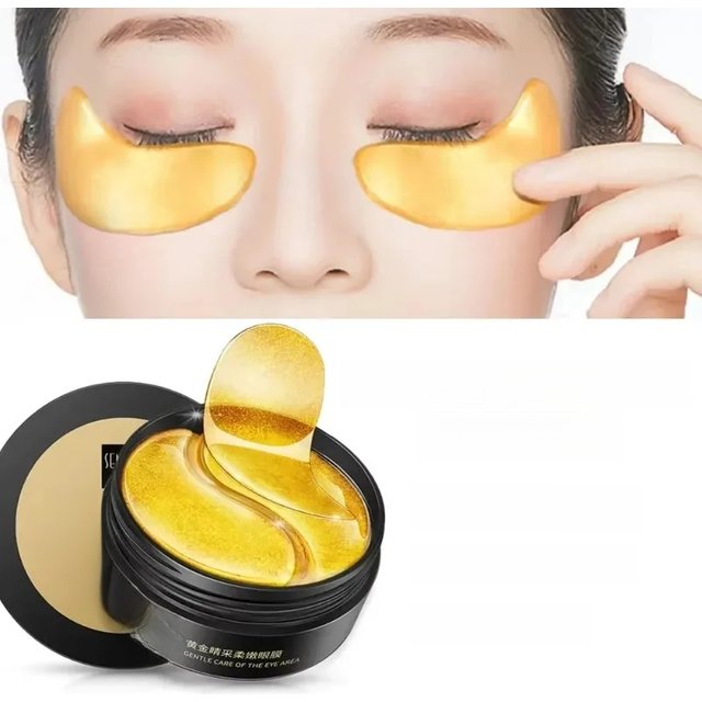 Skincare Products 24K Gold Hyaluronic Acid Eye Mask Remove Dark Eye Circles Collagen Eye Patches Korean Face Care Product