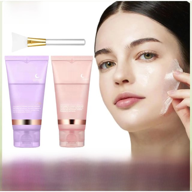 Collagen Overnight Wrapping Mask Fade Fine Lines Firming Deep Hydrating Replenishment Shrink Pores Brightening Korean Skin Care