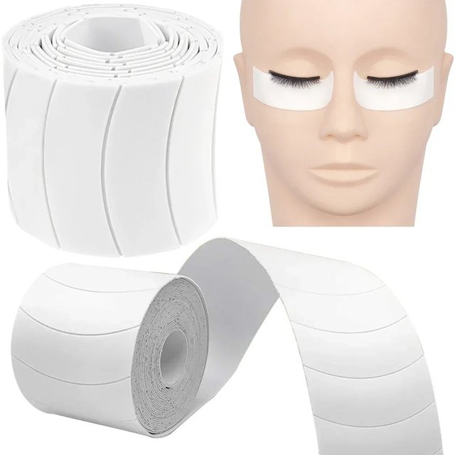 110Pcs/Roll Eye Tapes Under Eye Patches Foam Eyelash Gel Pads Adhesive Tape Eyelash Extension Stickers Eyepad Makeup Accessories