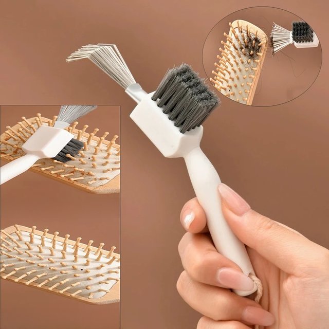2 in 1 Comb Cleaner Delicate Cleaning Hair Brush Comb Cleaning Tools Hairbrush Cleaner Metal Wire Comb Cleaner Hair Brush Rake