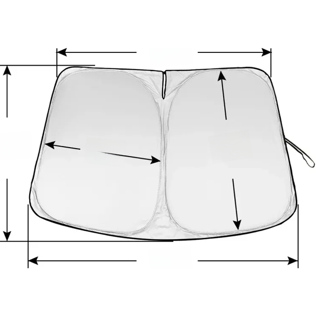 Car Windshield Sun Shade Covers Visors Front Window Sunscreen Protector Design For Tesla Model 3 Y Sunshade Accessories