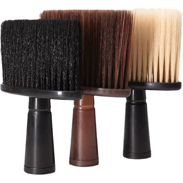 Professional Soft Neck Face Duster Brushes Barber Hair Clean Hairbrush Beard Brush Salon Cutting Hairdressing Styling Tools