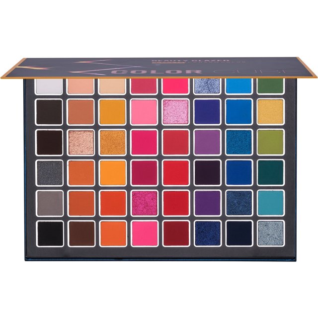 Eye Shadow Plate for Stage Makeup, European and American, Excited, 48 Colors