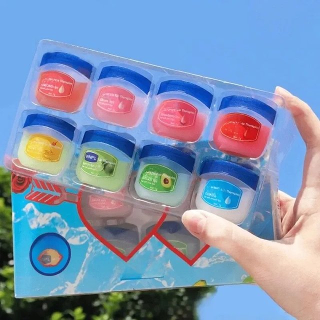 New 4/6/8pcs Moisturizing Lip Balm Sets Lipstick Makeup Natural Plant Base Moisturizer Lip Balm Anti-Cracking Lips Skin Care
