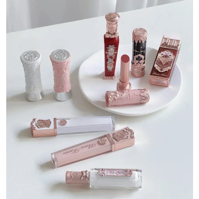 Flower Knows Swan Ballet Little Angel Collection Lipstick Velvet Matte Waterproof Lip Stick Vegan Long Lasting Lip Gloss Korean