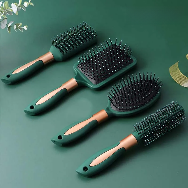 KLINA Hair Massage Air Cushion Comb Brush Scalp Hairbrush Detangle Anti Static Salon SPA Hairdressing Styling Tool Oval Round
