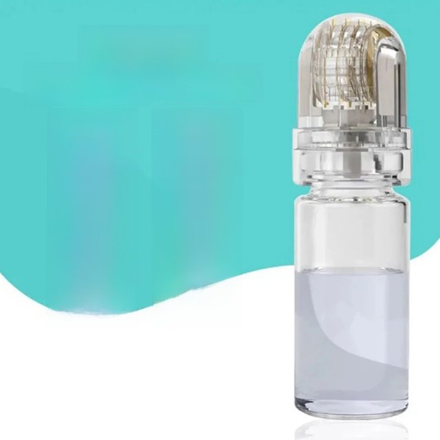 Hydra Roller 64pins 20pins 0.25MM Micro Titanium Needle Tips Derma Roller Skin Care Anti Aging Whitening Bottle Roller Reusable