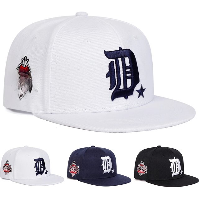 Unisex D Letter Side DUMMY FRESH Embroidery Hip-hop Hats Spring Autumn Outdoor Adjustable Casual Baseball Caps Sunscreen Hat Cap
