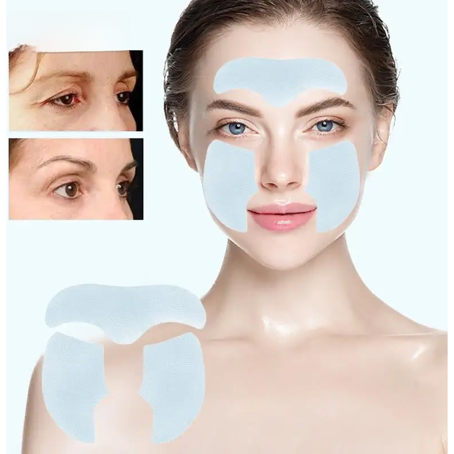 Collagen Film Paper Soluble Facial Mask Face Skin Cheek Sticker Forehead Patch Smile Lines Patches Anti-aging Wrinkles Remover