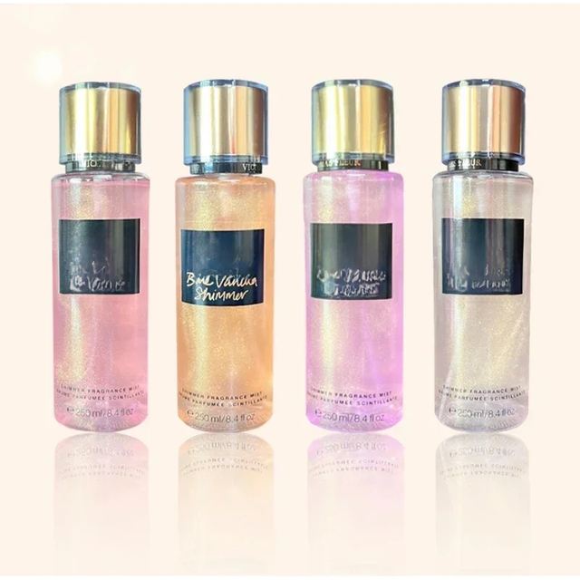 Body Spray Flower Fruit Lasting Natural Plant Love Spell Scent Velvet Petal Fragrance Crushed Flash Gold Deodorant 250ml