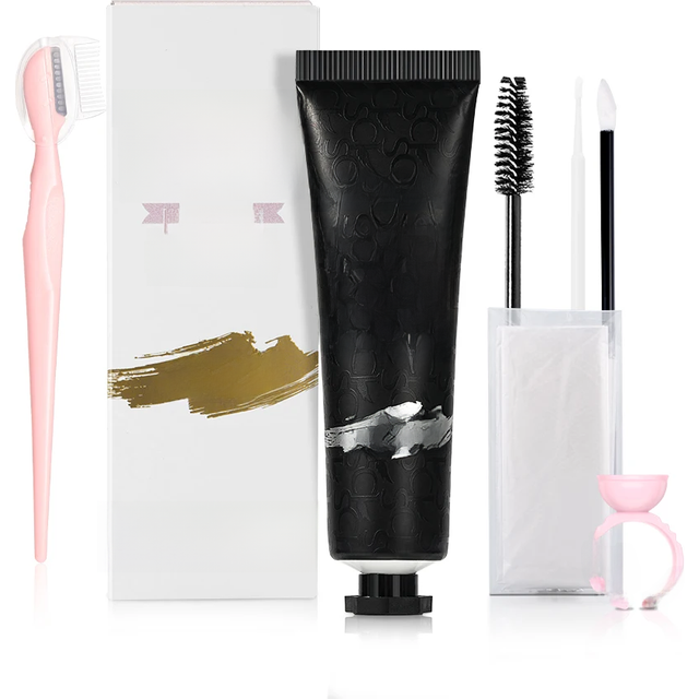 ICONSIGN Lashes Eyebrow Tint Kit Professional Fast Perming Dye Brow Mascara Tattoo Cream Waterproof Long Lasting 60 to 90 Days