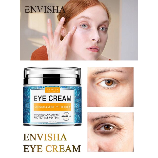 ENVISHA Eye Cream Remove Dark Circles Puffiness Moisturizing Anti Wrinkle Aging Whitening Face Cream Skin Care Korean Cosmetics