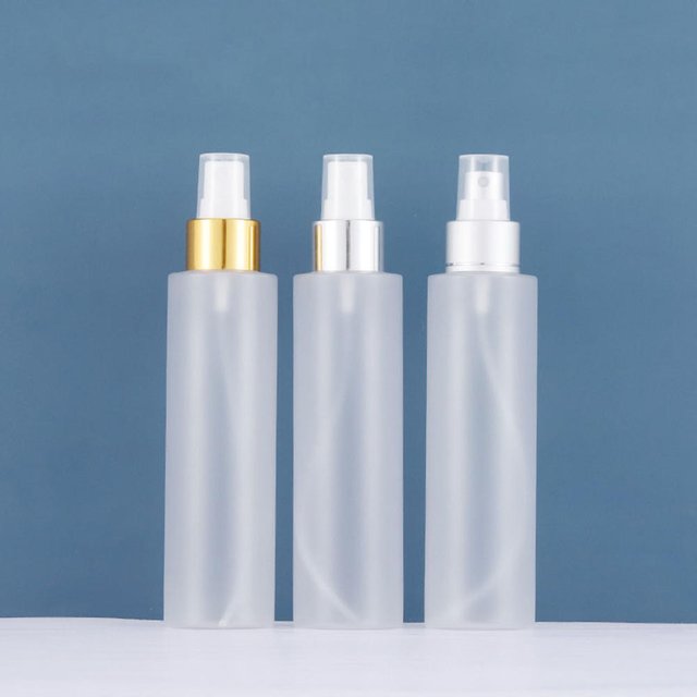 Vaporisateur liquide en plastique conviviale ré, vaporisateur de brume fine, parfum de tous les jours, bouchon argenté ou doré, 150ml, 1 pièce