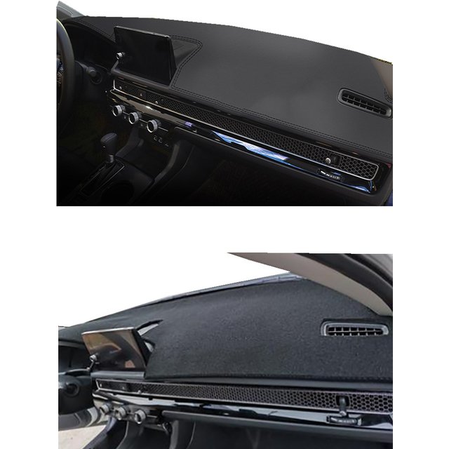 For Honda Civic Sedan Sport FE 2021 2022 Dashmat Dashboard Cover Instrument Panel Sunscreen Insulation Pad Anti-Dirt Ornaments