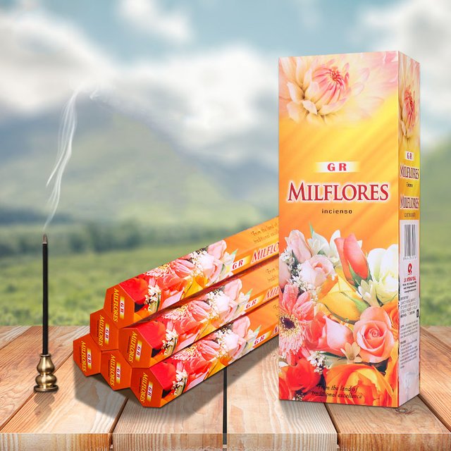 Encens indien MILFlores bougainville parfum aromathérapie bâton d'encens Original importé arôme encens Air frais parfum de maison