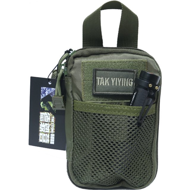 TAK YIYING Molle Hunting Medical First Aid Hunting Pouch Travel Pocket Organizer EDC Pouch Bag Nylon