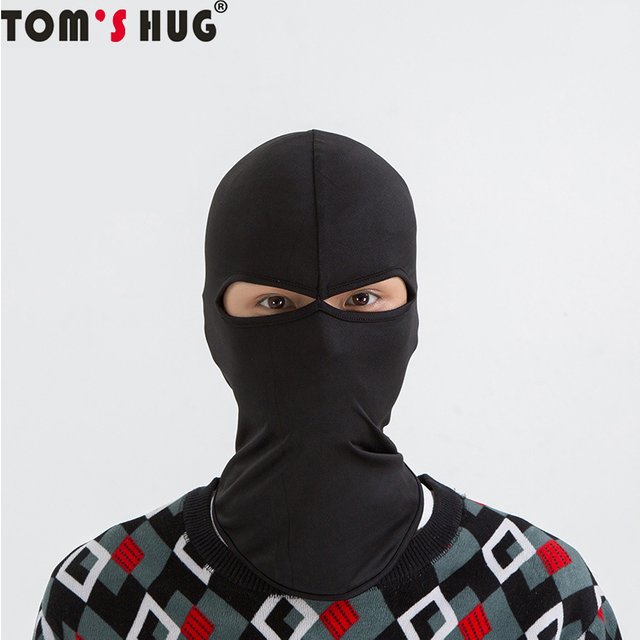 Tom's Hug Windproof Motorcycle Cycling 2 Holes Hawkeye Full Face Mask Ski Neck Protecting Outdoor Balaclava Face Mask Eagle Eyes