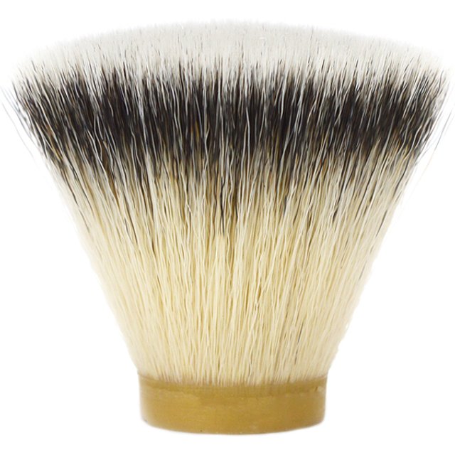 DSCOSMETIC 26MM high quality Soft Synthetic Fiber flat top shaving brush knots for man shaving brush