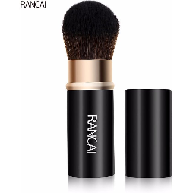 1 pièces pinceaux de maquillage rétractables fond de teint en poudre mélange Blush visage Kabuki brosse Maquiagem maquillage outils cosmétiques