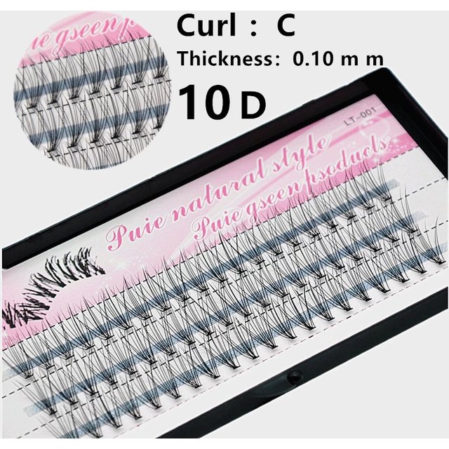 60 Clusters Eye Lashes Professional Makeup Grafting Fake False Eyelashes for Eyelash Extensions False Eyelashes Tabs Wholesale