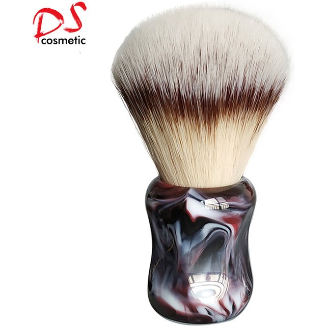 Dscosmetic T4 Soft Synthetic Hair Shaving Brush Resin Handle by Hand Made Shave Brush for Man Wet Shaving