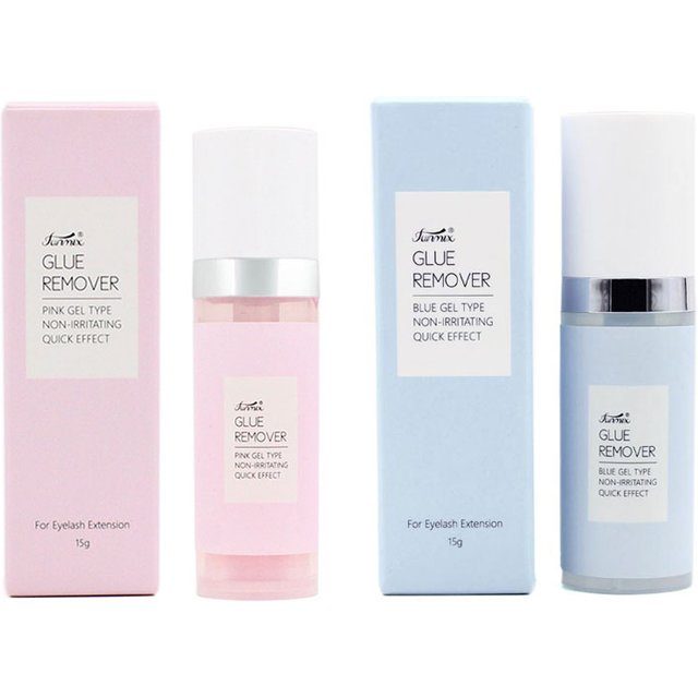 15g Pink/Blue Gel Remover For Eyelash Extension Fragrancy Smell Glue Remover Zero Stimulation Quick Removing Lash Makeup Tools