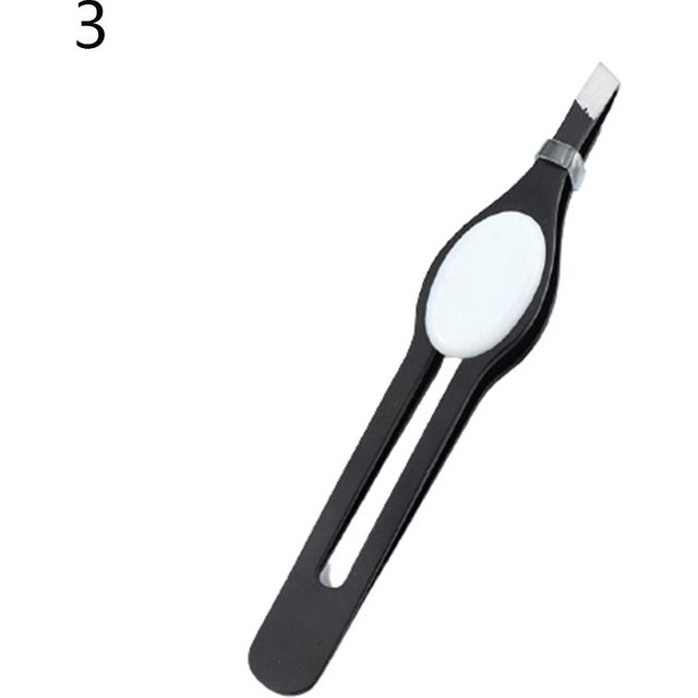 Makeup Tool Hair Beauty Fine Eyebrow Tweezer Slanted Hairs Puller Eye Brow Clip