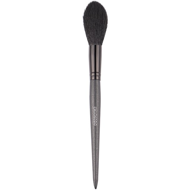 Chichodo 1 Piece Buffing makeup brushes Highlighter Wood handle Blusher Powder contour Make up brushes Goat Hair