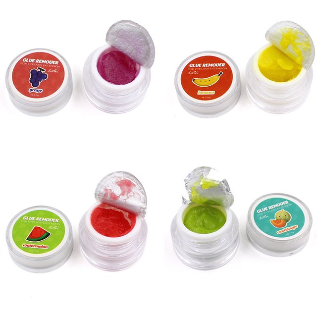 Fragrancy Smell Eyelash Glue Remover 5g Fruit Flavour Removal Cream Professional for Eyelash Extensions Makeup Tools