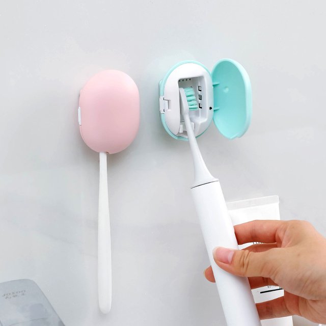 No Punching Uv Toothbrush Head Disinfection Box Drying Box Sterilizer Usb Rechargeable Portable Toothbrush Holder
