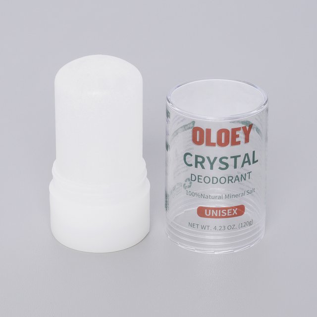 120g d'alun pour le rasage, anti-transpirant en stick, déodorant en stick d'alun, déodorant en cristal d'alun, élimine les odeurs corporelles et les transpirations sous les aisselles