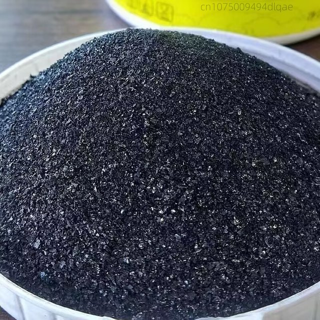 Plant Growth Enhancer 100% Soluble Humic Acid Fertilizer Trace Elements, Sodium Humate Foliar Spray Organic Soil Conditioner