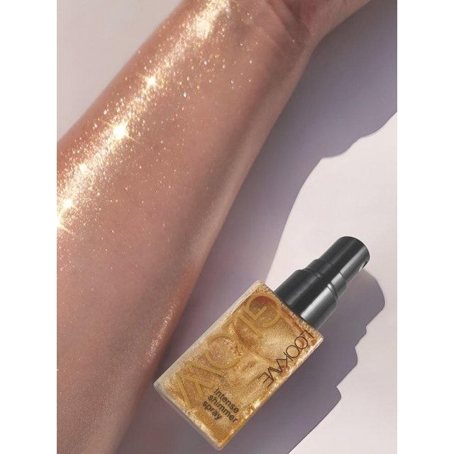 New Shimmer Oil Spray Waterproof Long Lasting Moisturizing Gold Bronze Contour Brightening Body And Face Glitter Makeup Tools