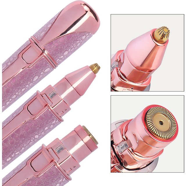 1pcs Usb Electric Eyebrow Trimmer Facial Hair Epilator Eyebrow Razor Women Body Painless Hairs Remover Shaver Eyebrows Profiler