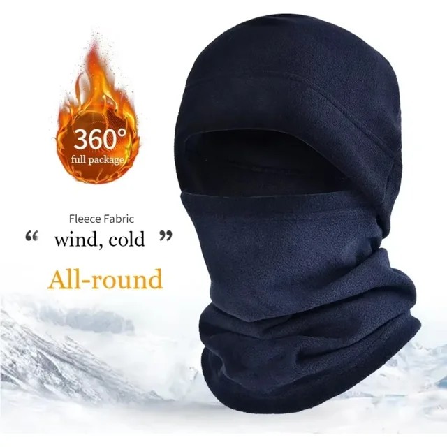 Masque facial hiver polaire corail polaire cagoule hommes cou plus chaud bonnets thermique