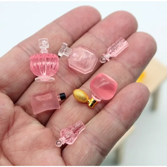 Combinaison de parfum pour maison de poupée, jouet mini modèle miniature, accessoires