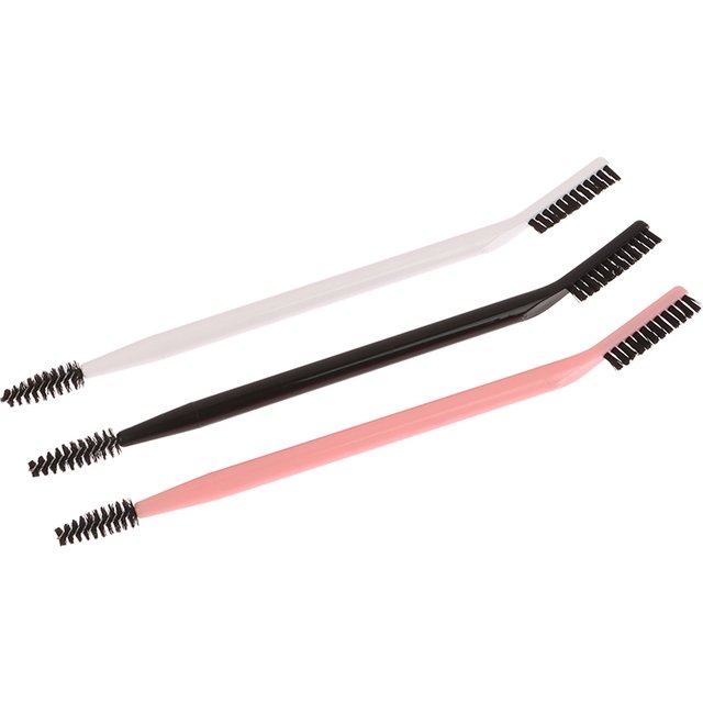 Double Headed Eyebrow Brush Eyelash Comb Eyebrow Eyelash Shaper Eye Brow Brush For Grooming Brows Reusable Makeup Tool