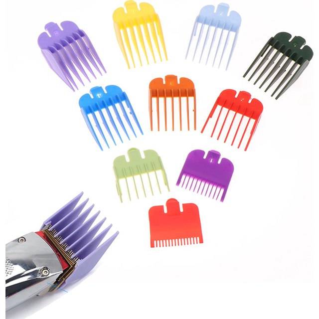 2/3/8/10Pcs Hair Clipper Limit Comb Guide Limit Comb Trimmer Guards Attachment 3-25mm Universal Colorful