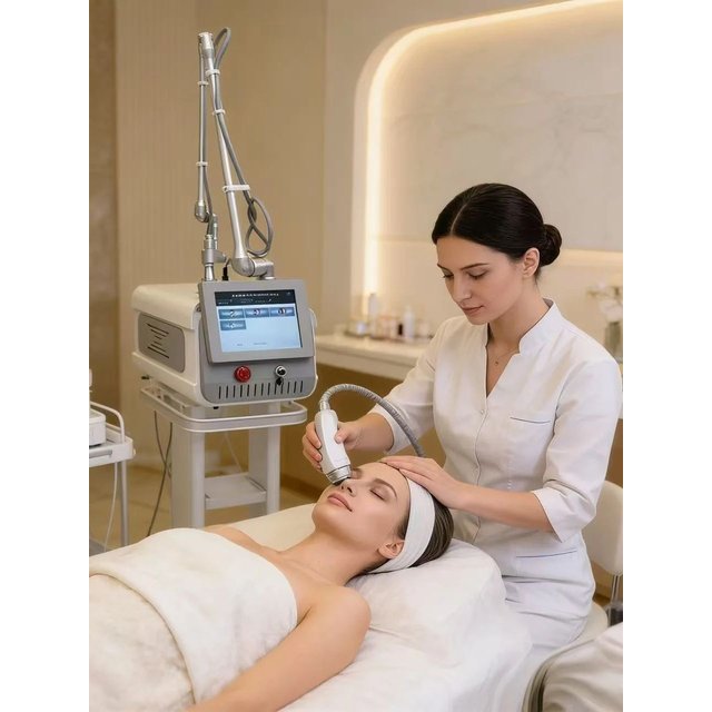 Hot Fractional CO2 Laser CE Certified Pulse Facial Beauty Equipment 10600nm Fractional CO2 Laser