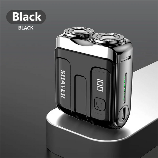 HOMEFISH New Magnetic Electric Shaver Mini Ultra Clean Men's Shaver Charging Portable Water Washed Beard Knife