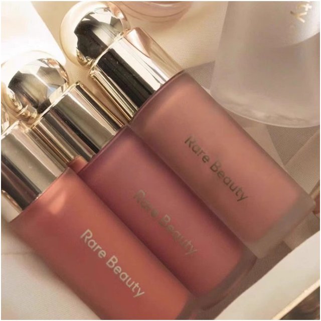 2025 Hot Rare Beauty Liquid Blush Long Lasting Moisturizing Dual-use Rouge Cream Waterproof Lip Glaze Smooth Lightweight Makeup