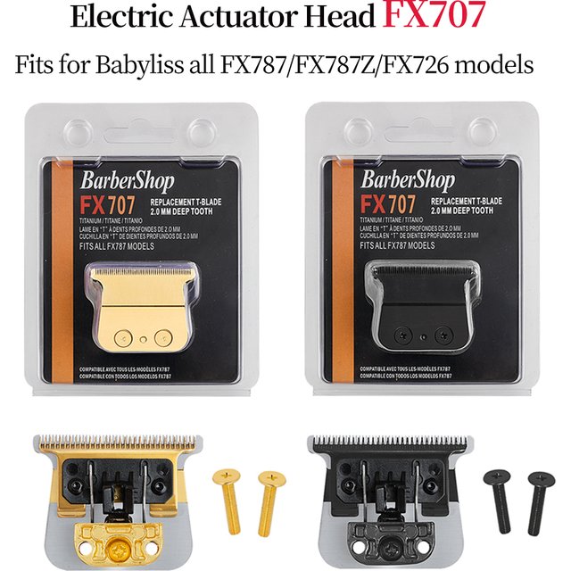 Professional Hair Clipper Blade For Babyliss PRO Hair Trimmer Barber Trimmer Replacement Blade FX707 Cutter Barber Accessories