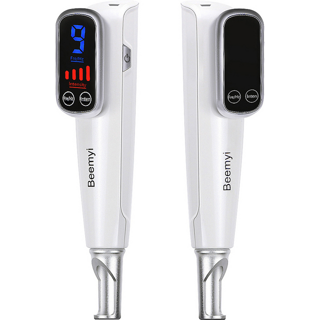 Professional Rechargeable Touch Picosecond Laser Pen Blue & Red Light Therapy Tattoo Pigment Fading Facial Skin Care Device
