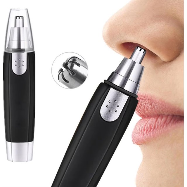 2026lectric Nose Hair Trimmer, Professional Painless Nose and Ear Hair Trimmer for men and Women Battery (Batteries Not Included