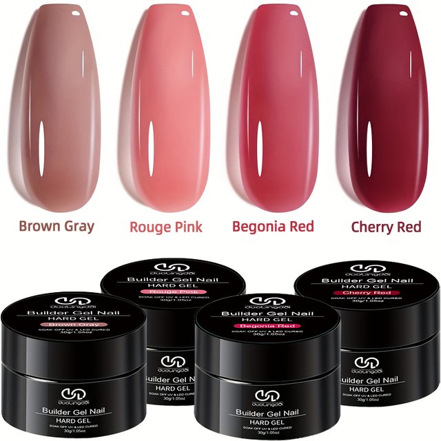 Gel à ongles en acrylique pour Extension, 30g, Blush rose, doux et dur, Semi-Permanent, UV, manucure, Nail Art