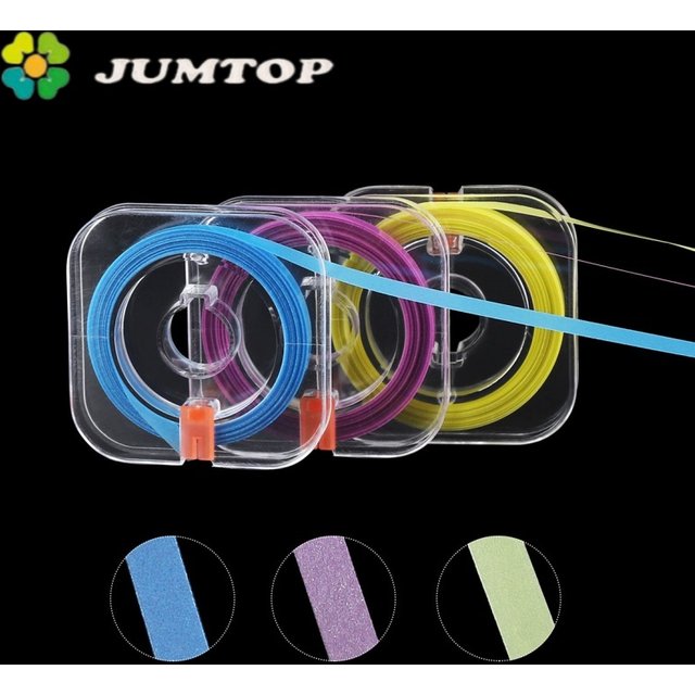 JUMTOP Dental Polishing Strip Roll Resin Teeth Grinding Sanding Shaping 3 Colors Dentistry Teeth Whitening Material