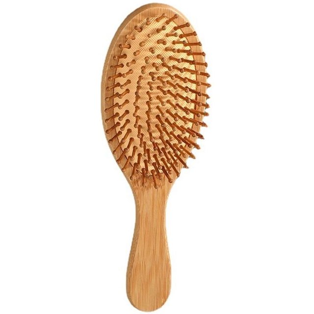 Professional Air Cushion Wood Comb Massage Brush Scalp Care Bamboo Comb Detangling Not Knotted Hair Brush Styling Tool