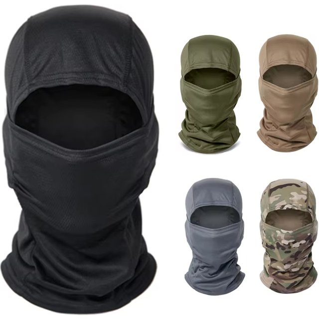 1PC Ski Mask Balaclava Cycling Windproof Full Face Mask Outdoor Hunting Hiking Army Head Warm Shield Skiing Scarf