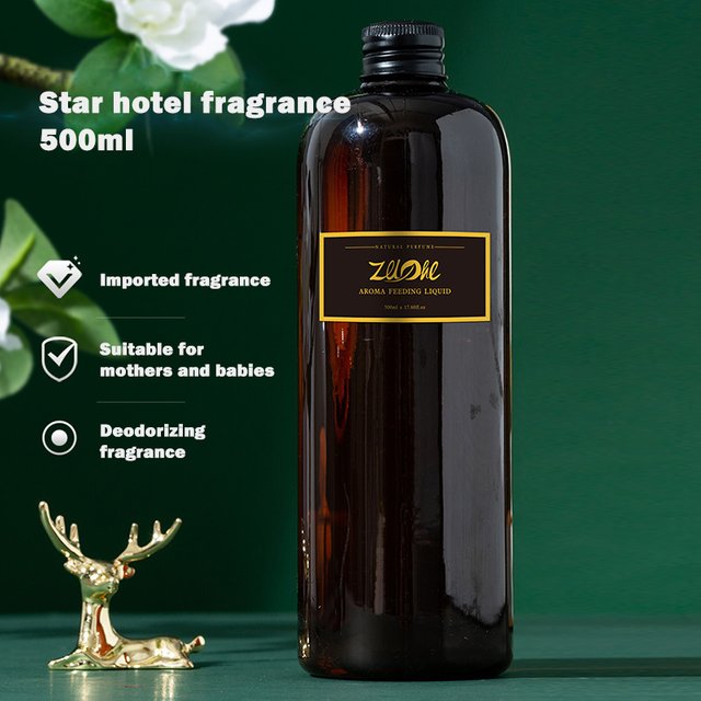 Supplément d'huile essentielle d'aromathérapie sans flamme, huile de parfum longue durée, liquide pour maison, hôtel, SPA, huile de remplacement de parfum
