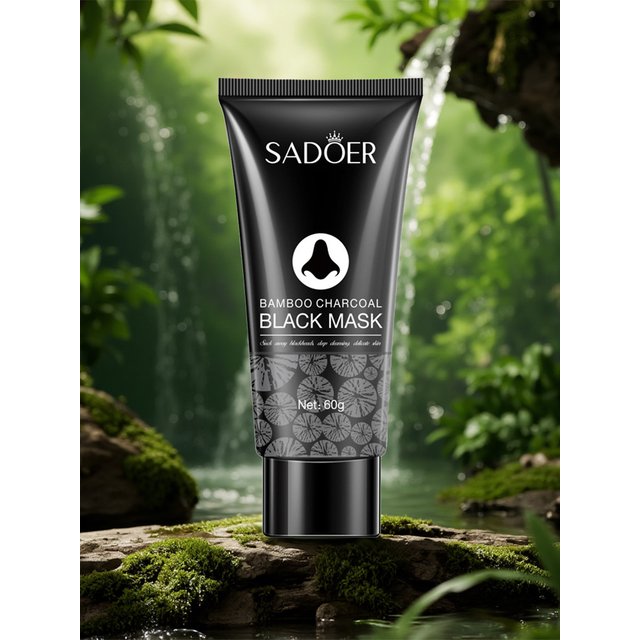 Blackhead Remover Mask Bamboo Charcoal Shrink Pores Acne Black Head Removal Cream Nose Cleansing Black Peel Off Masks Skin Care